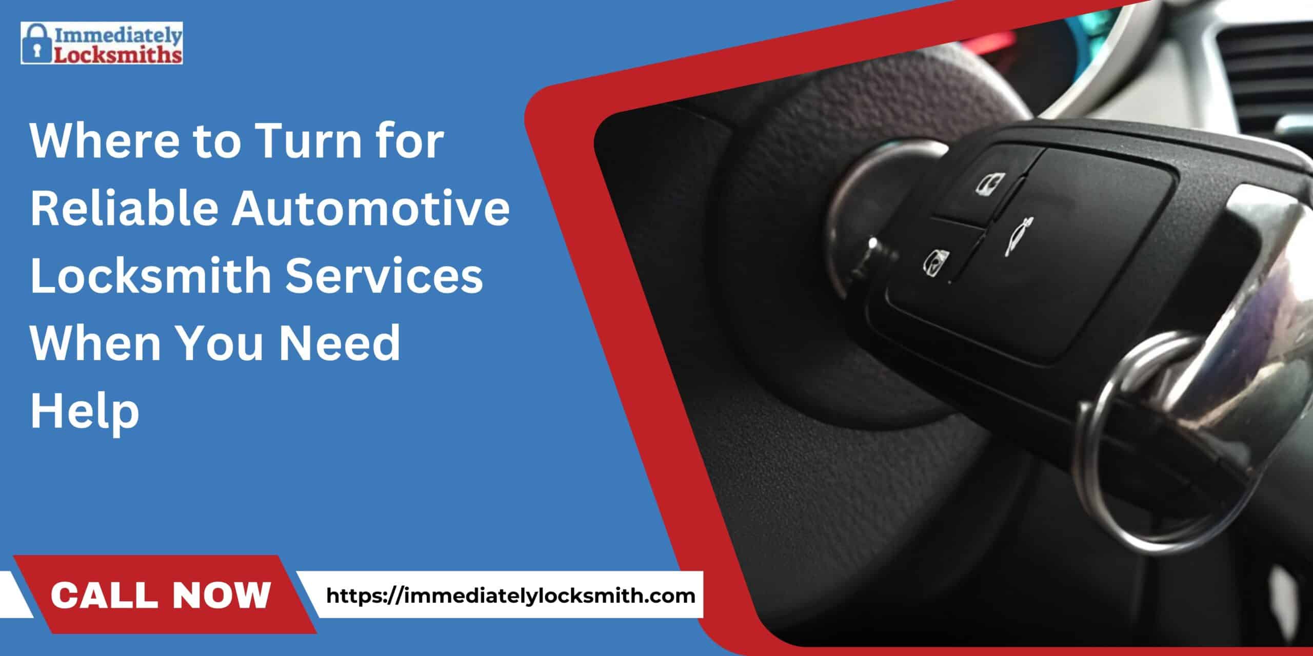 Automotive Locksmith Services