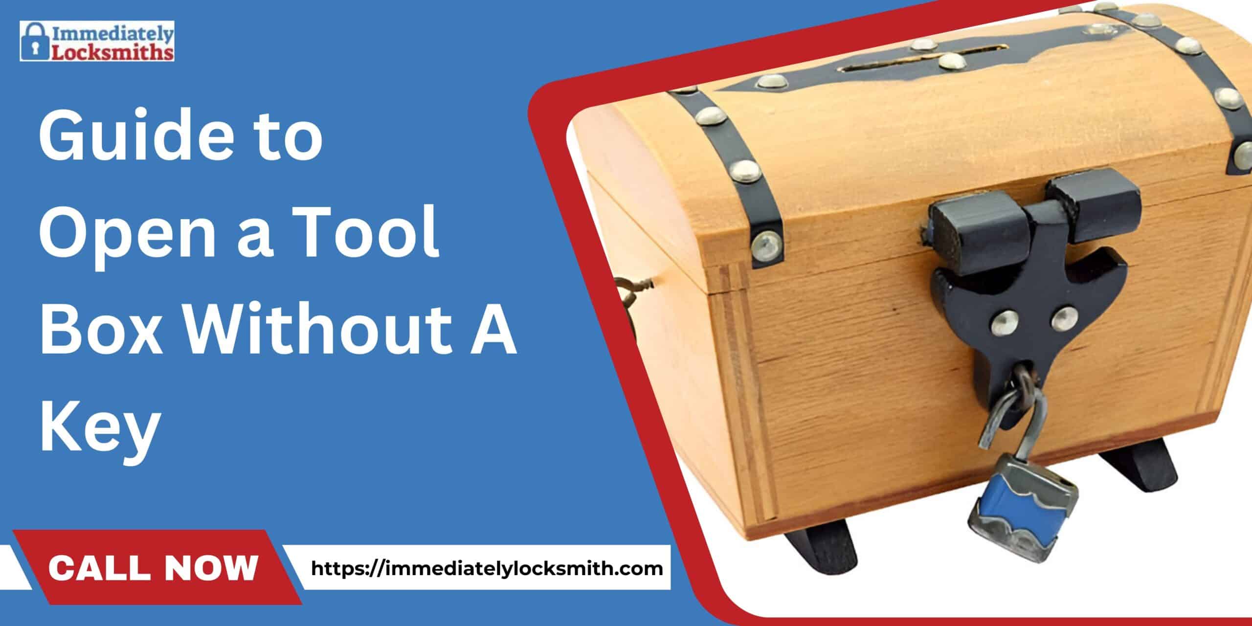 Open a Tool Box Without A Key